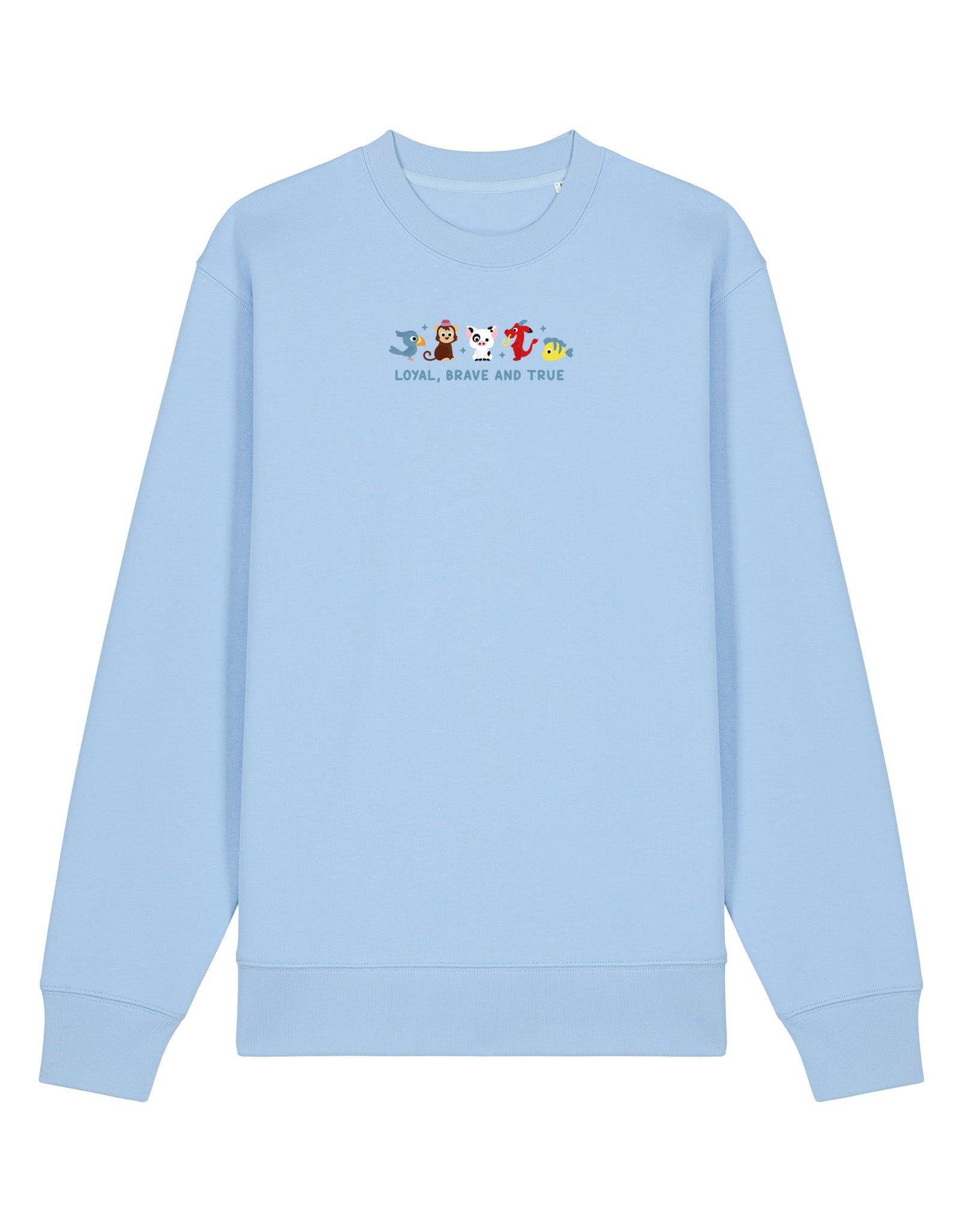Sidekicks Embroidered Organic Cotton Sweatshirt