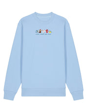 Sidekicks Embroidered Organic Cotton Sweatshirt