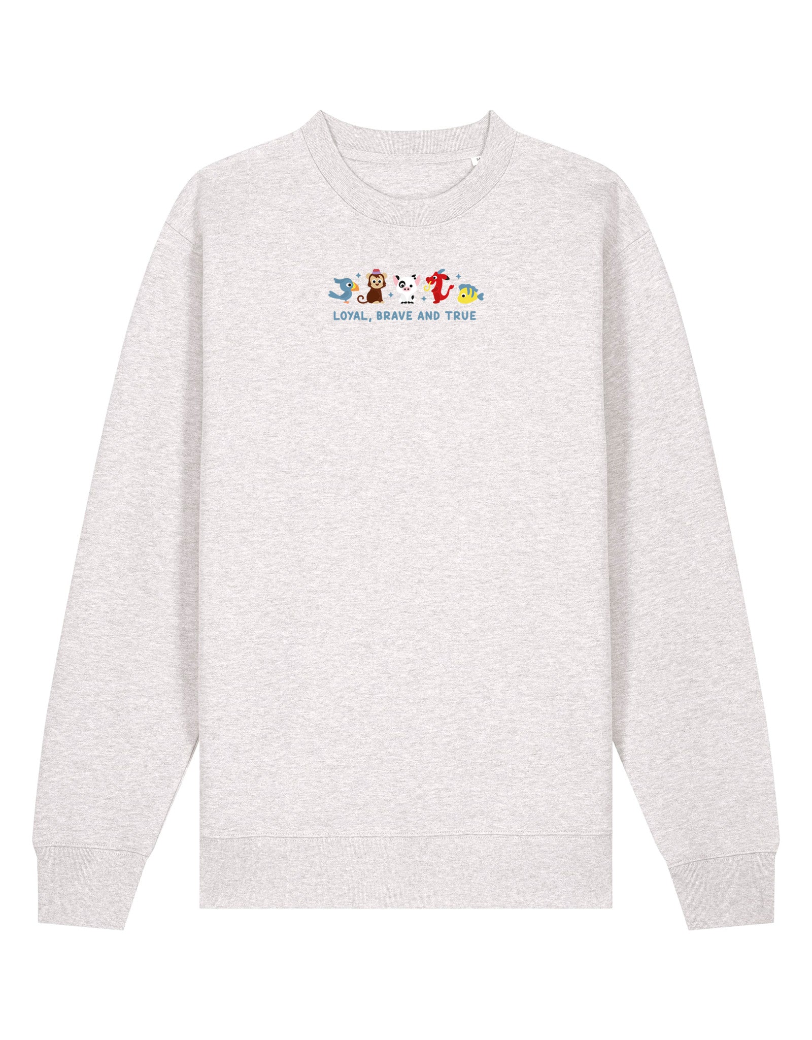 Sidekicks Embroidered Organic Cotton Sweatshirt
