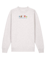 Sidekicks Embroidered Organic Cotton Sweatshirt