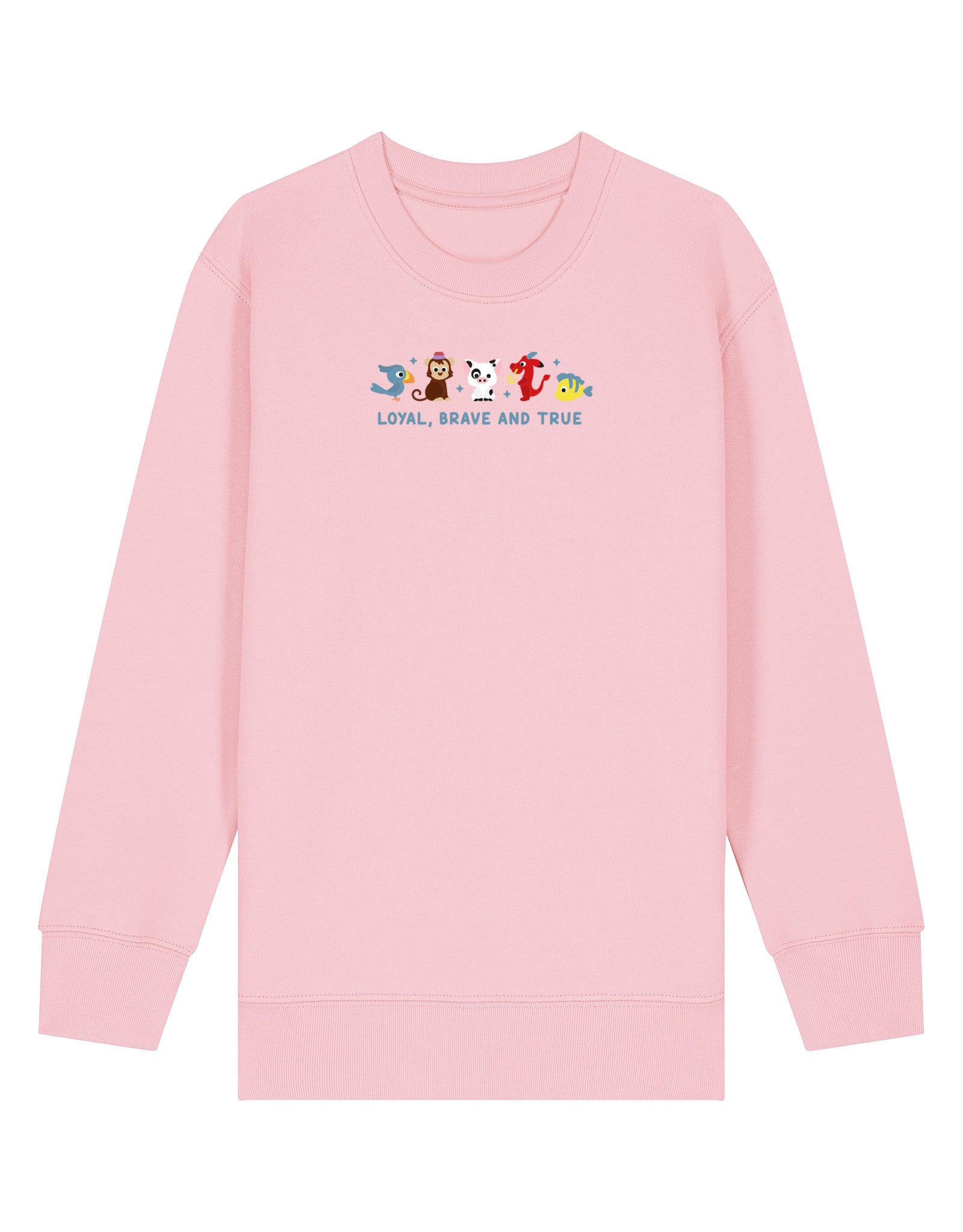 Sidekicks Embroidered Organic Cotton Childrens Sweatshirt