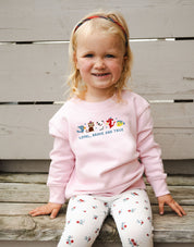 Sidekicks Embroidered Organic Cotton Childrens Sweatshirt