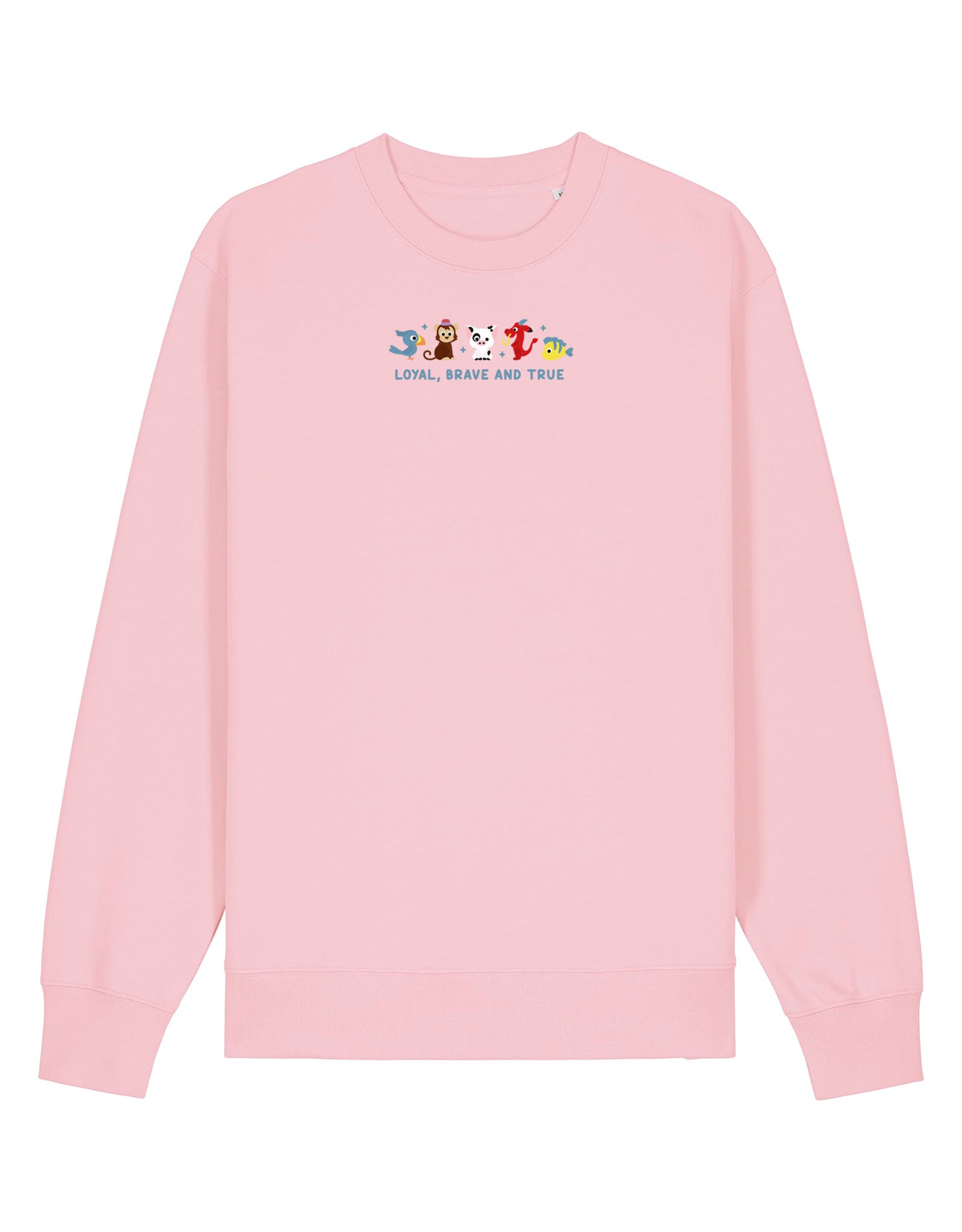 Sidekicks Embroidered Organic Cotton Sweatshirt