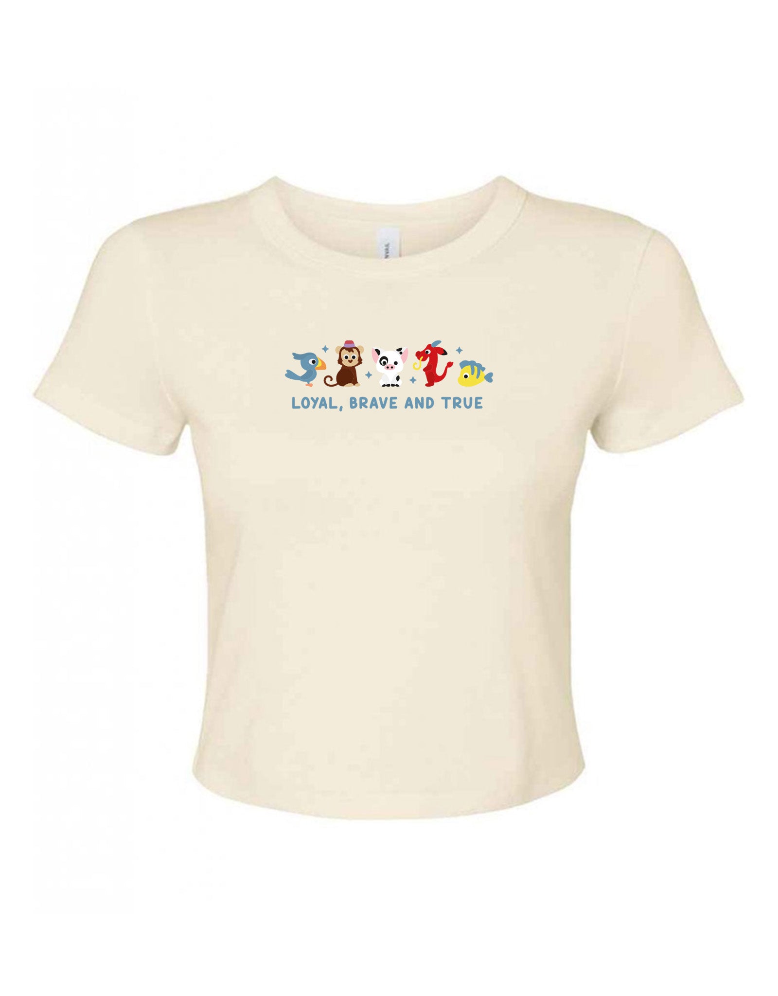 Sidekicks Embroidered Micro Rib Baby Tee