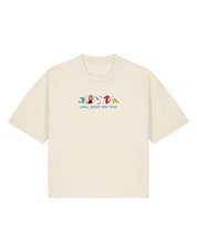 Sidekicks Embroidered Boxy Organic Cotton Tee