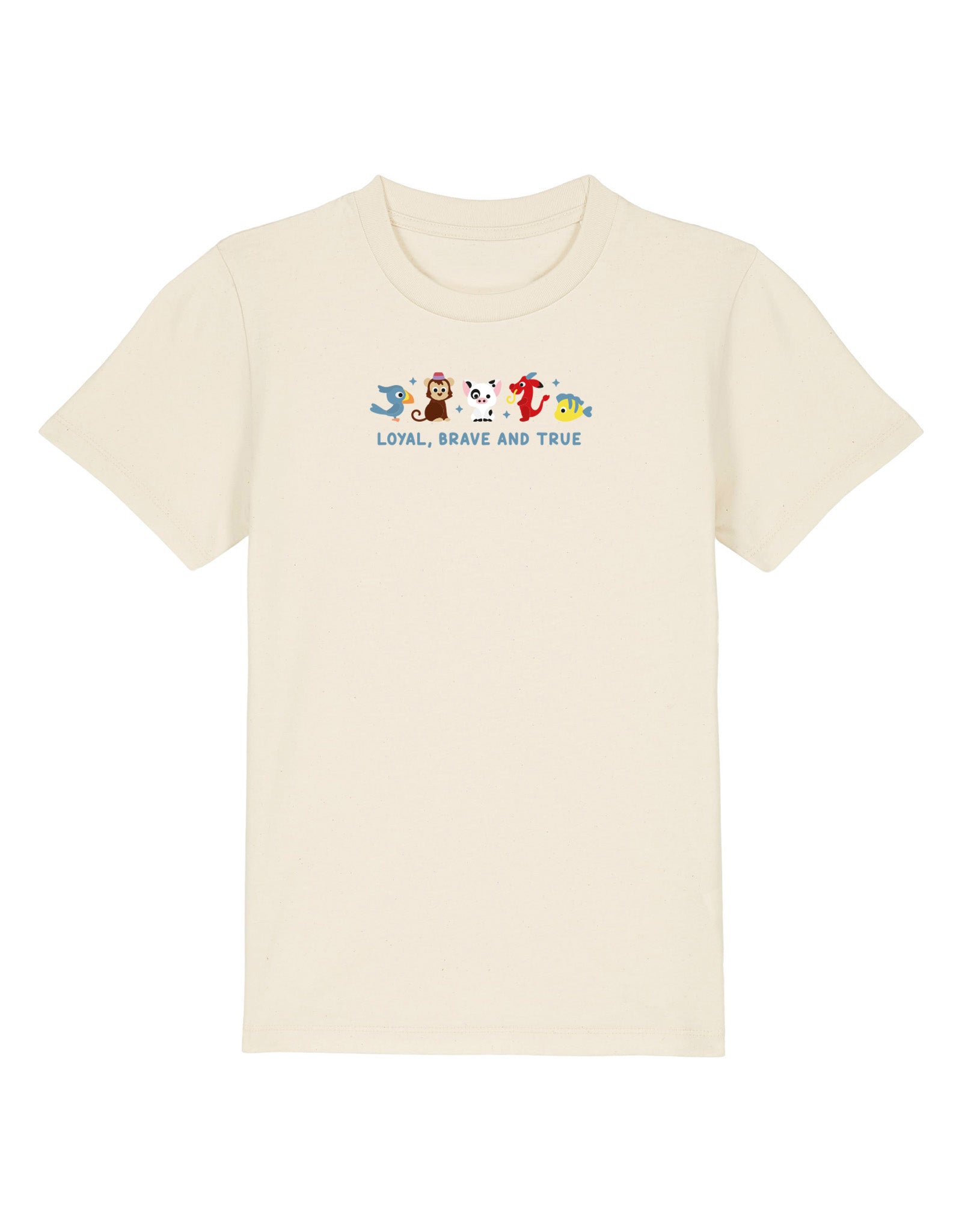 Sidekicks Embroidered Organic Cotton Childrens T-Shirt