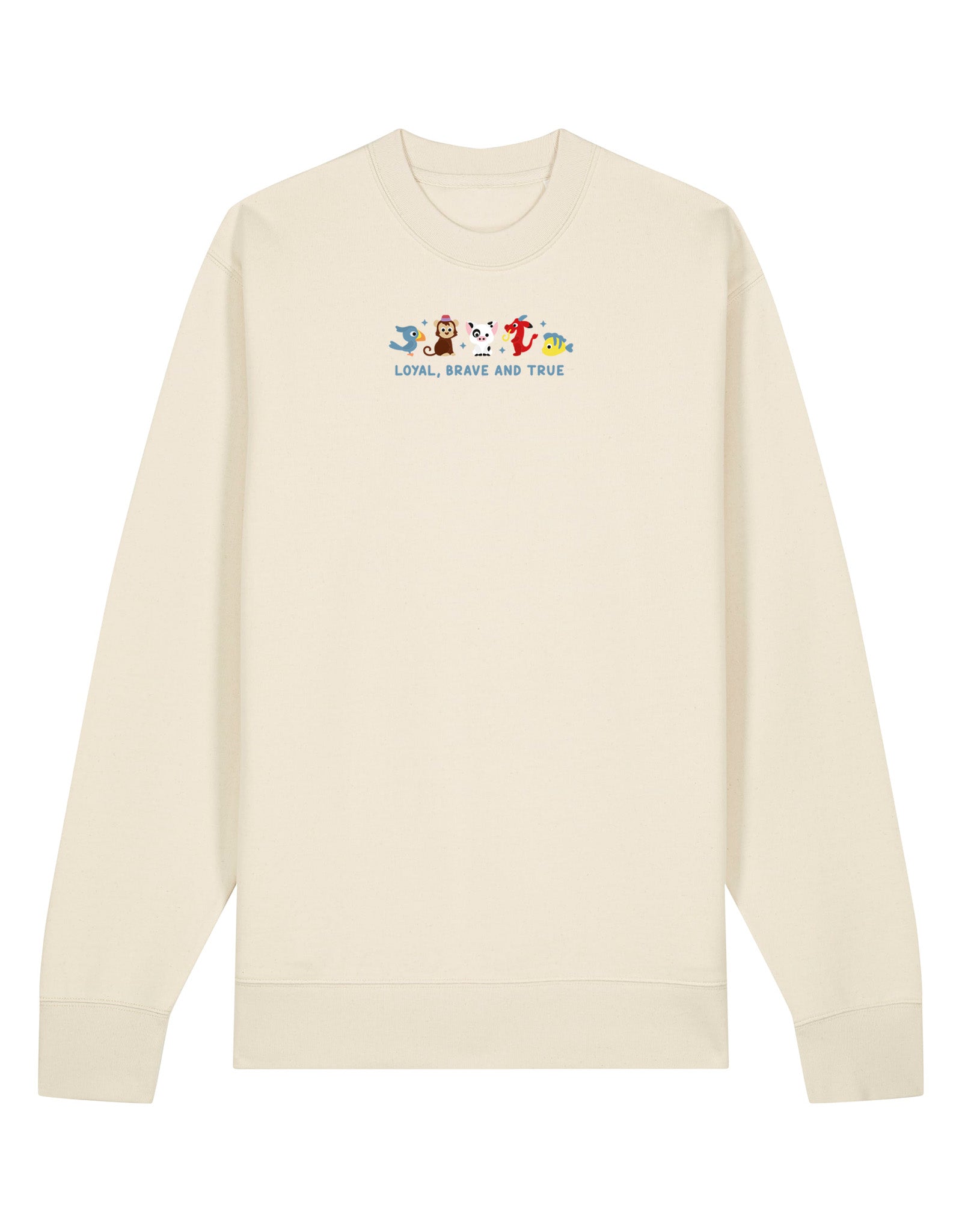 Sidekicks Embroidered Organic Cotton Sweatshirt