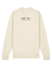 Sidekicks Embroidered Organic Cotton Sweatshirt