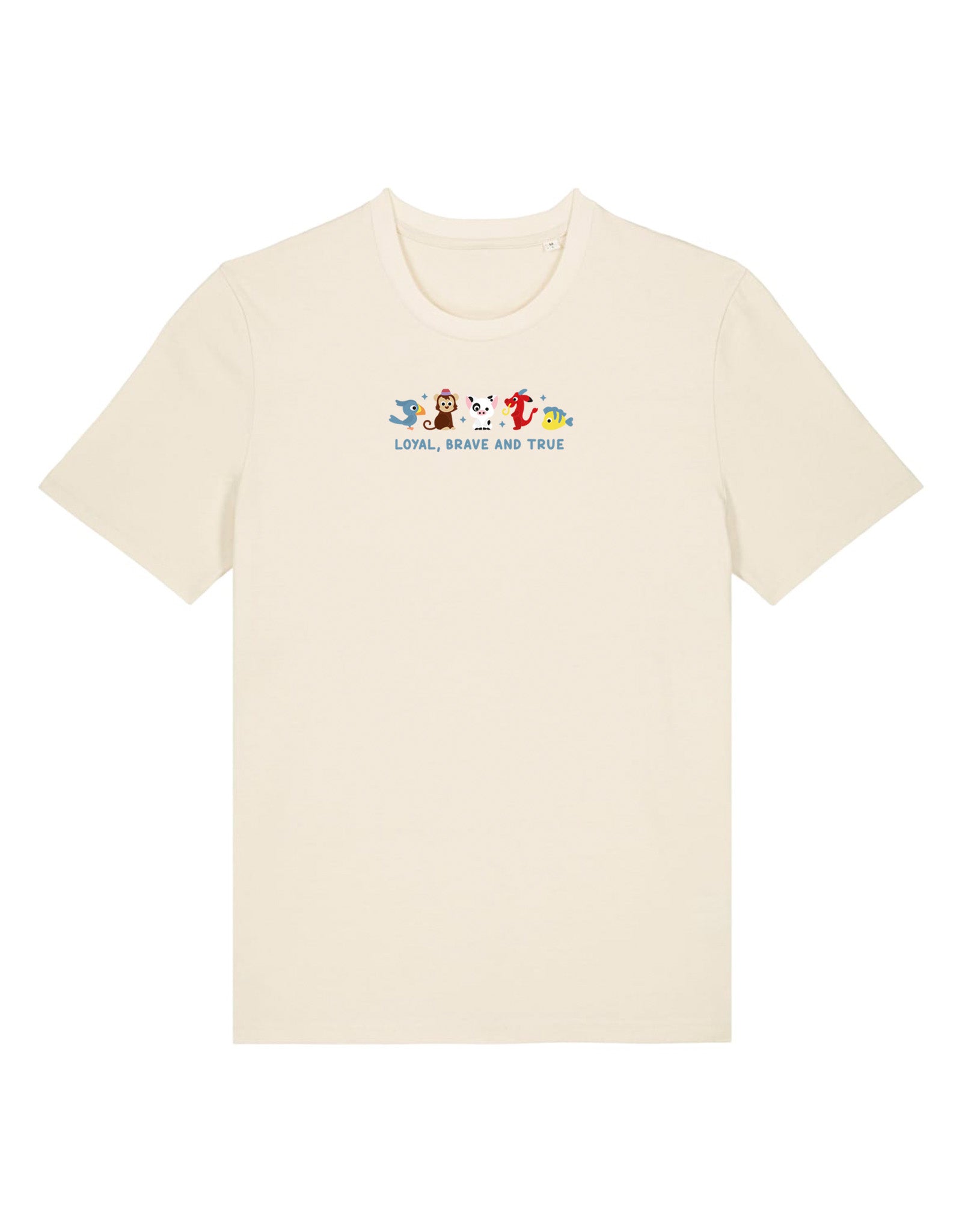 Sidekicks Embroidered Organic Cotton T-Shirt