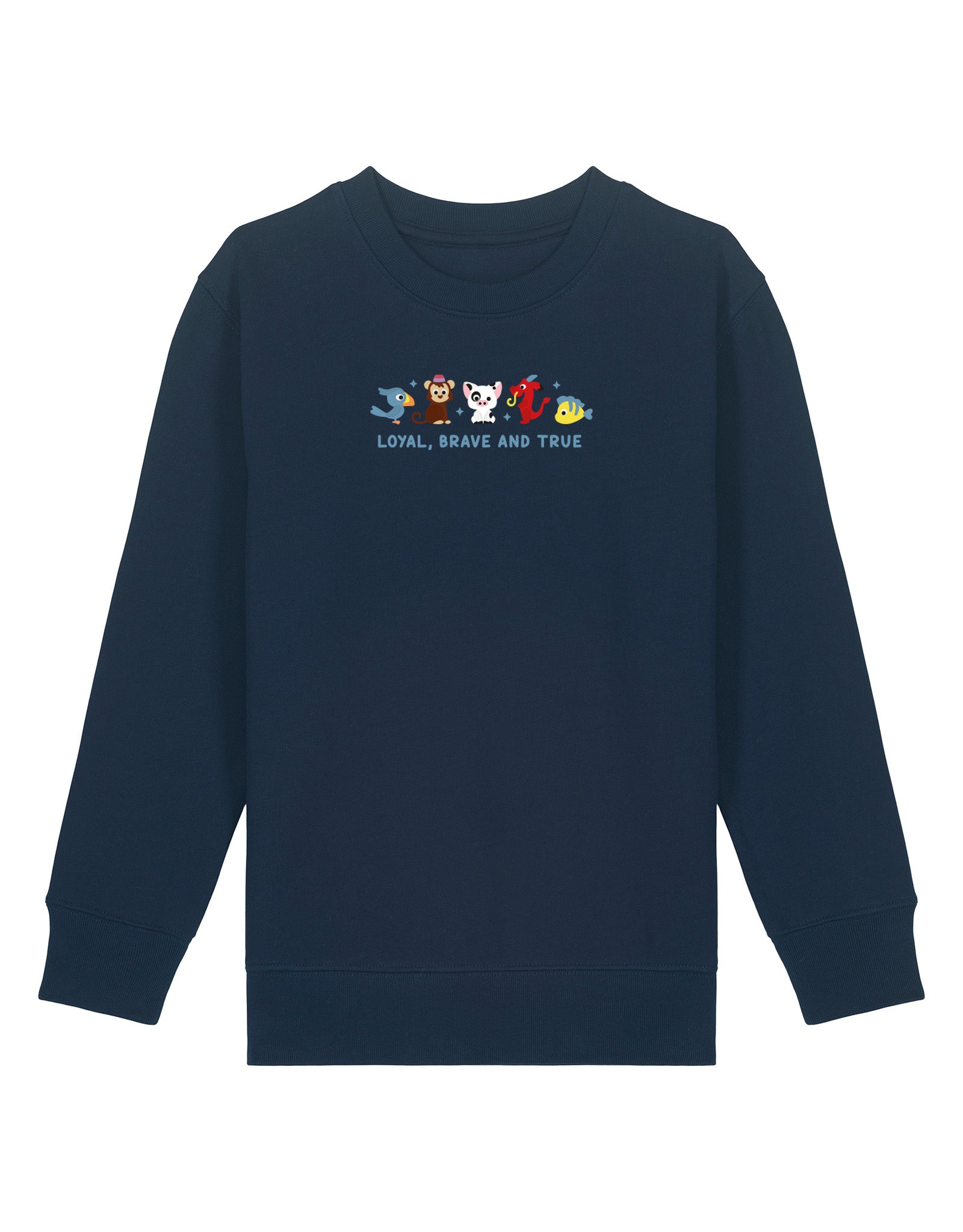 Sidekicks Embroidered Organic Cotton Childrens Sweatshirt