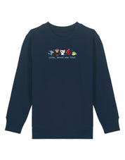 Sidekicks Embroidered Organic Cotton Childrens Sweatshirt