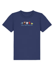 Sidekicks Embroidered Organic Cotton Childrens T-Shirt