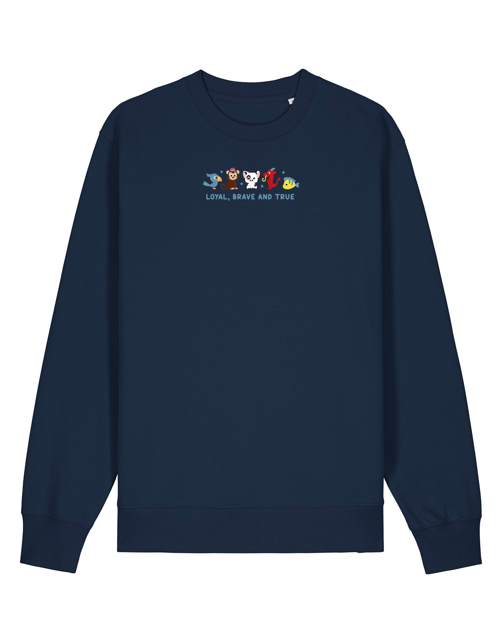 Sidekicks Embroidered Organic Cotton Sweatshirt