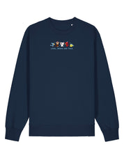 Sidekicks Embroidered Organic Cotton Sweatshirt