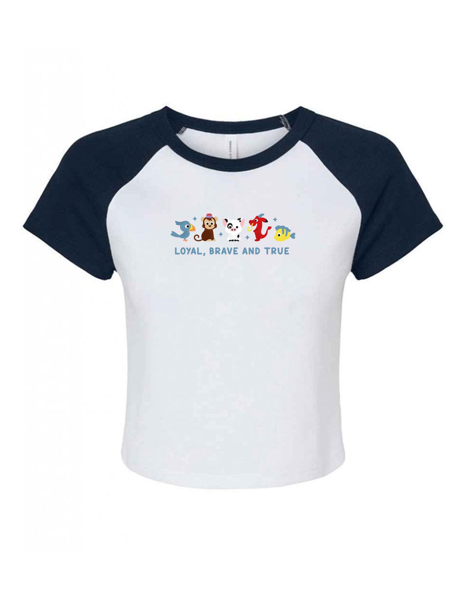 Sidekicks Embroidered Micro Rib Baby Tee