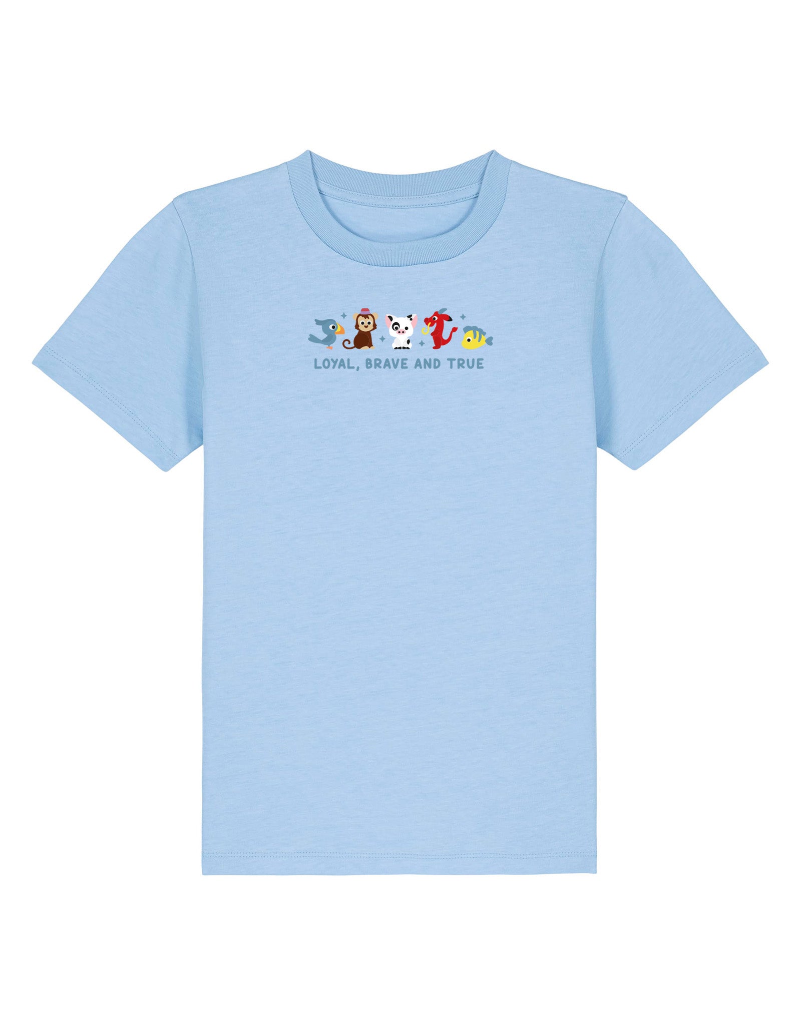 Sidekicks Embroidered Organic Cotton Childrens T-Shirt