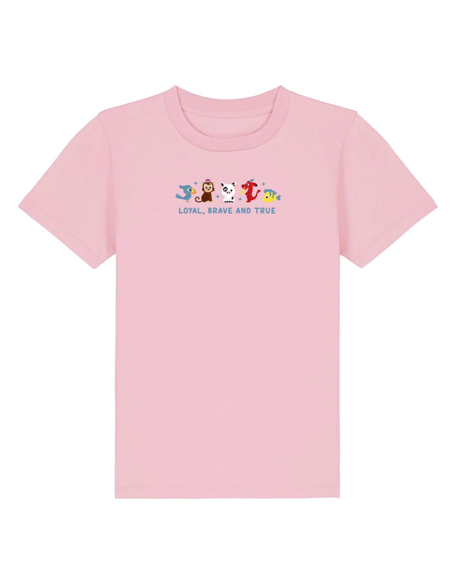 Sidekicks Embroidered Organic Cotton Childrens T-Shirt