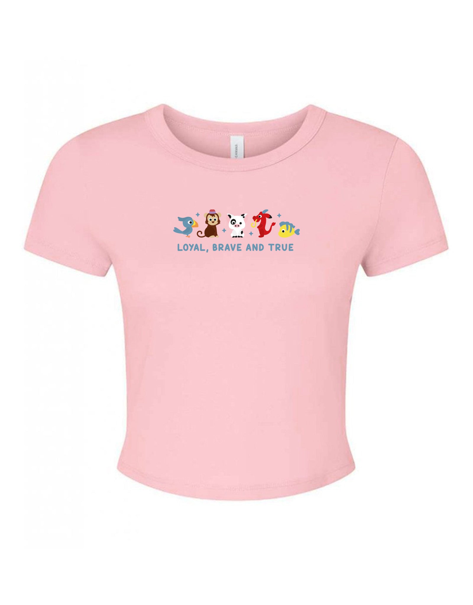 Sidekicks Embroidered Micro Rib Baby Tee