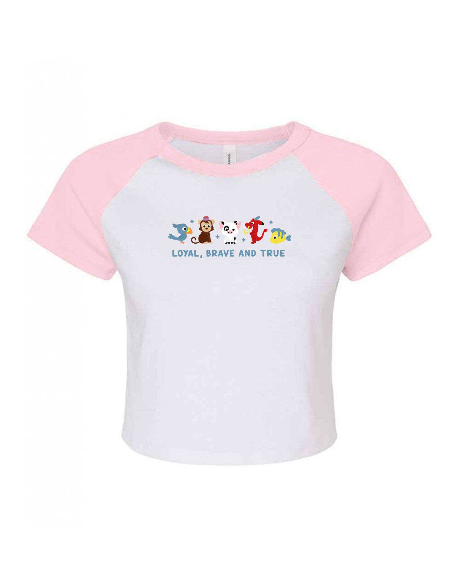 Sidekicks Embroidered Micro Rib Baby Tee