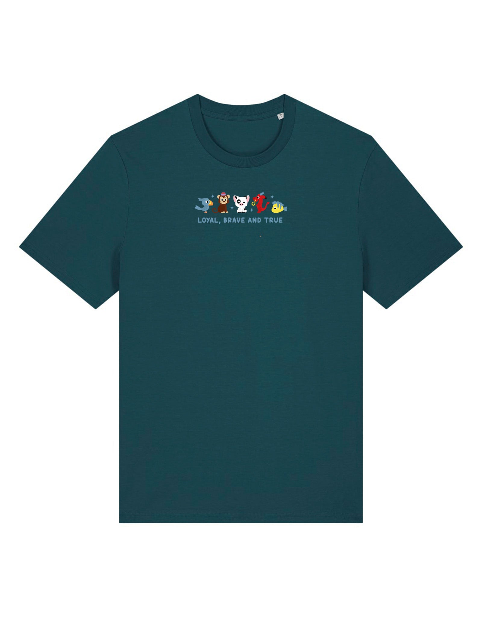 Sidekicks Embroidered Organic Cotton T-Shirt