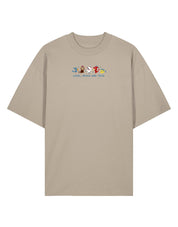 Sidekicks Embroidered Oversized Organic Cotton Tee