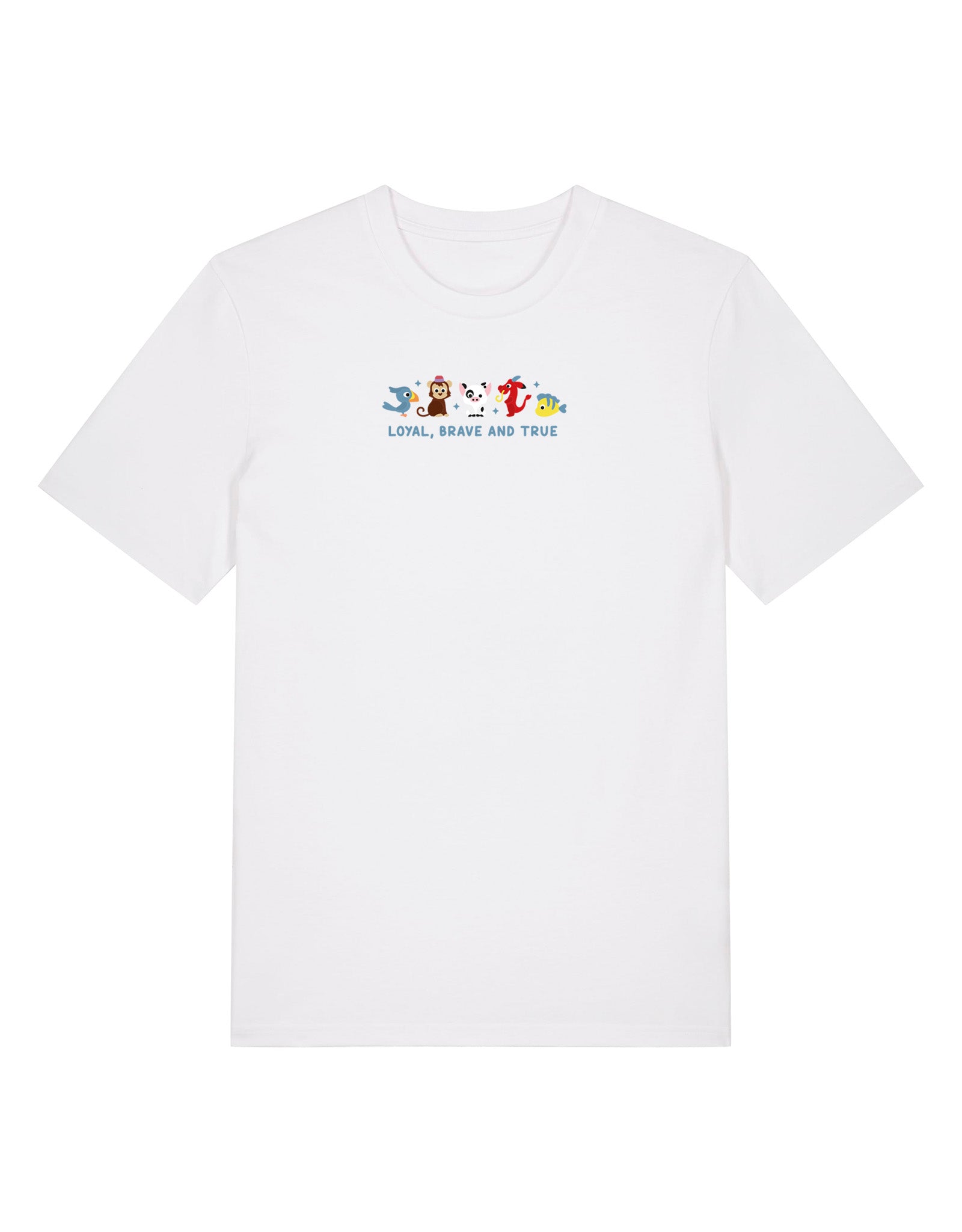 Sidekicks Embroidered Organic Cotton T-Shirt