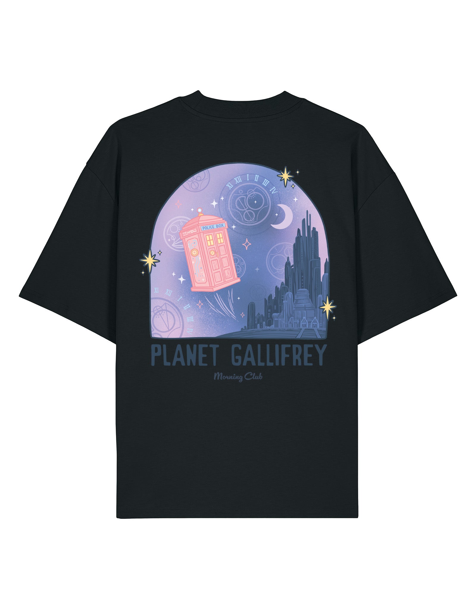 Who Printed Oversized Organic Cotton T-Shirt