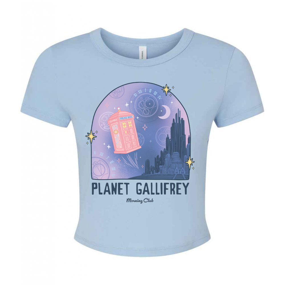 Who Micro Rib Baby Tee