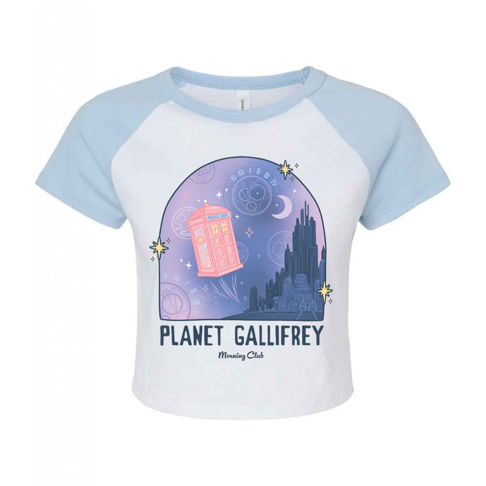 Who Micro Rib Baby Tee