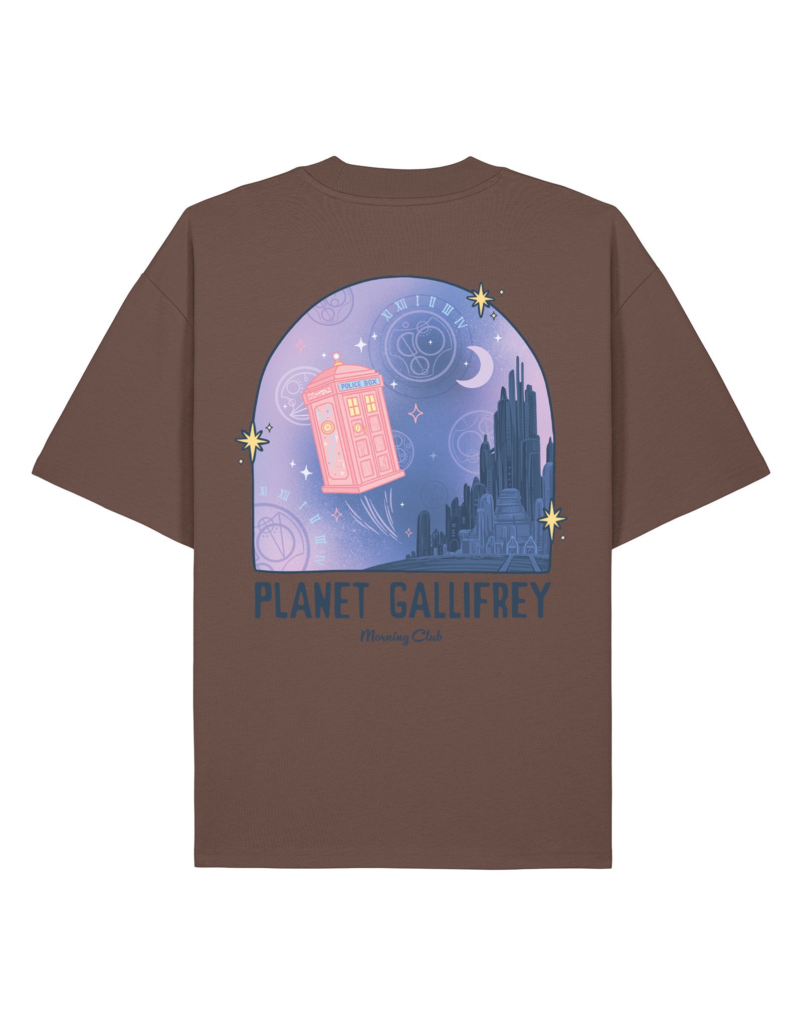 Who Printed Oversized Organic Cotton T-Shirt