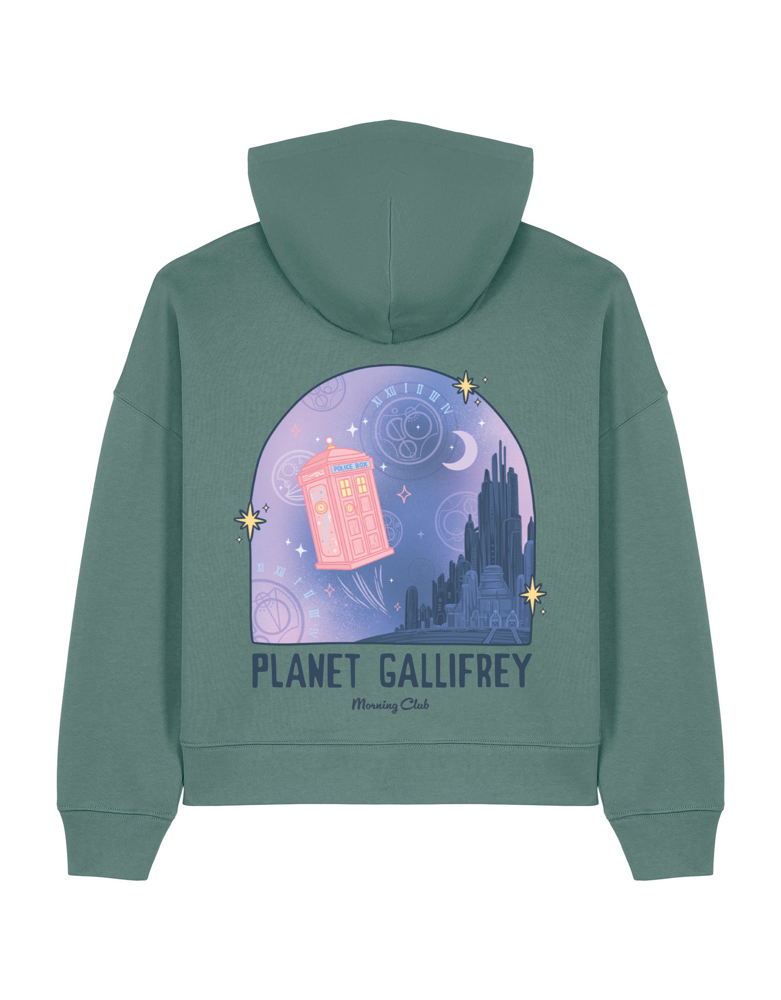 Who Boxy Organic Cotton Hoodie