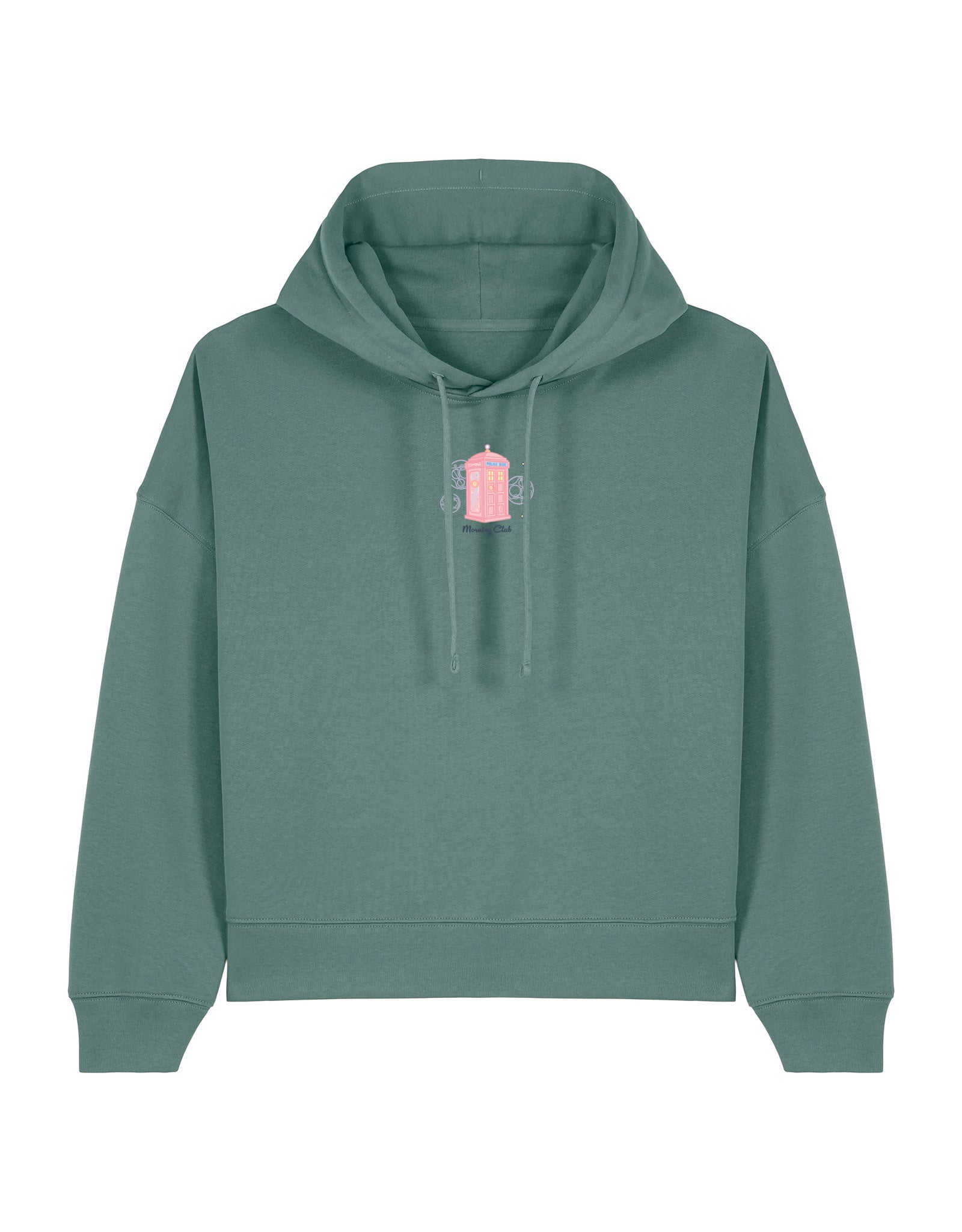 Who Boxy Organic Cotton Hoodie