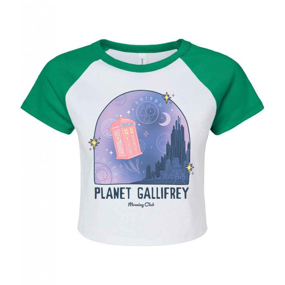 Who Micro Rib Baby Tee