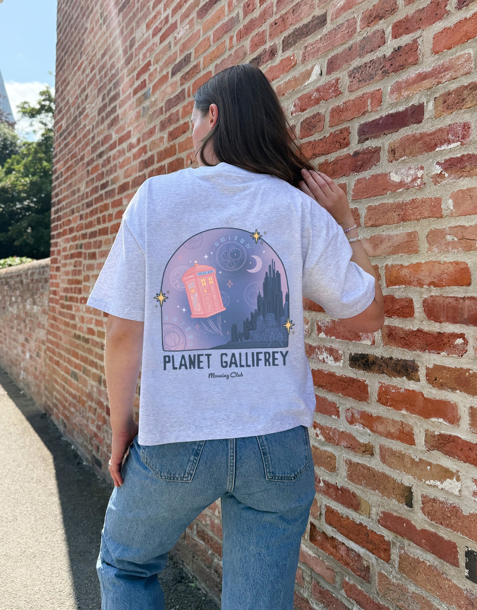 Who Boxy Organic Cotton Tee