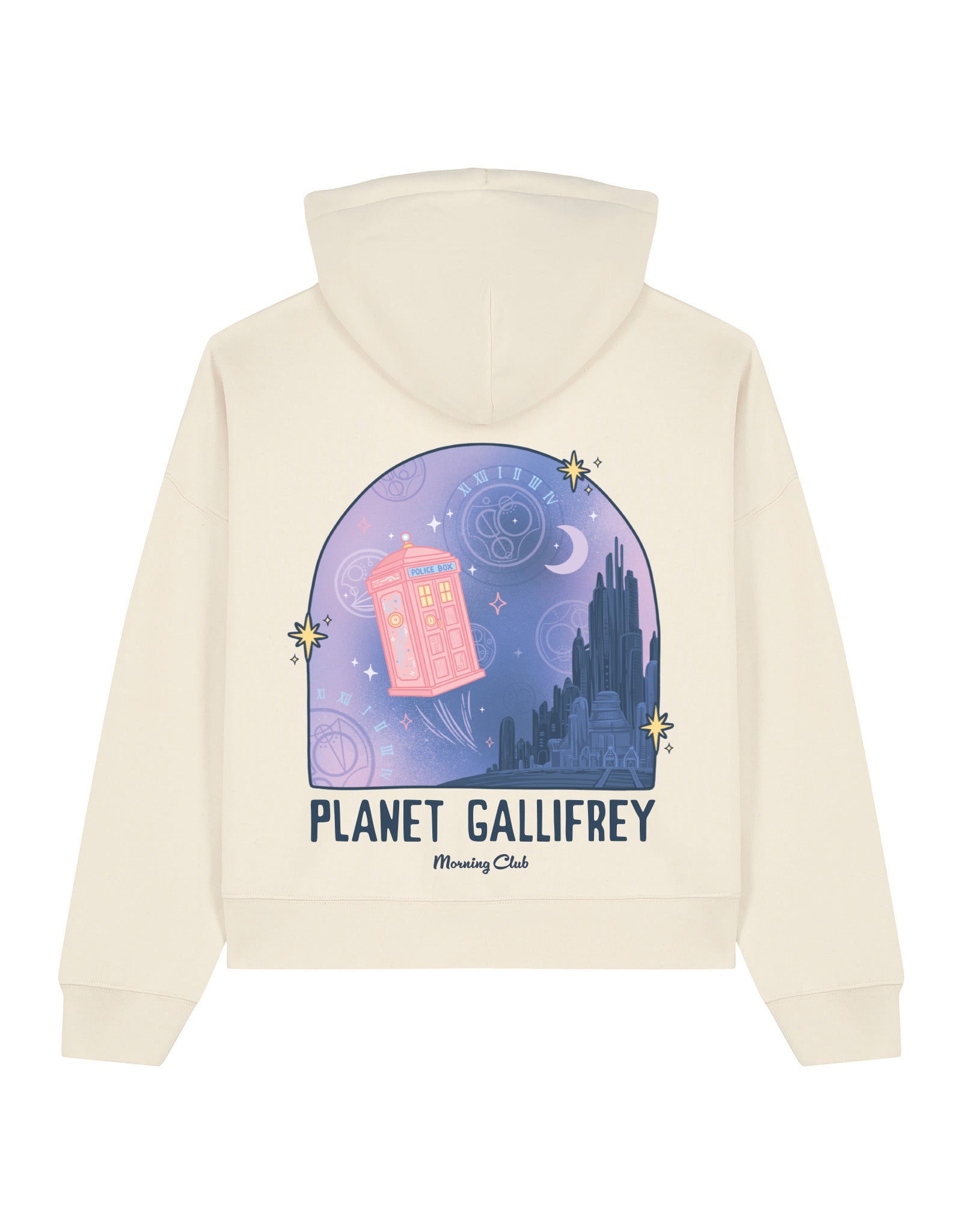 Who Boxy Organic Cotton Hoodie