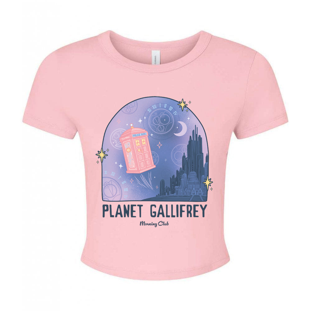 Who Micro Rib Baby Tee