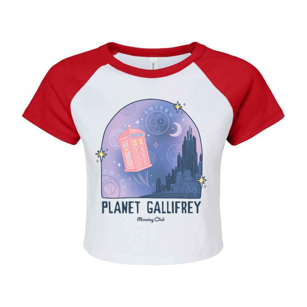 Who Micro Rib Baby Tee