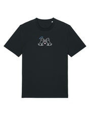 Dog Club Embroidered Organic Cotton T-Shirt