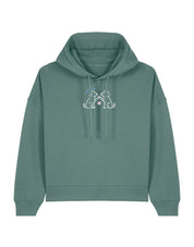 Dog Club Embroidered Boxy Organic Cotton Hoodie