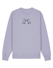 Dog Club Embroidered Organic Cotton Sweatshirt