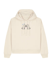 Dog Club Embroidered Boxy Organic Cotton Hoodie