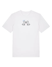 Dog Club Embroidered Organic Cotton T-Shirt