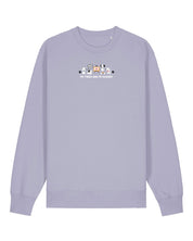 Dogs Embroidered Organic Cotton Sweatshirt