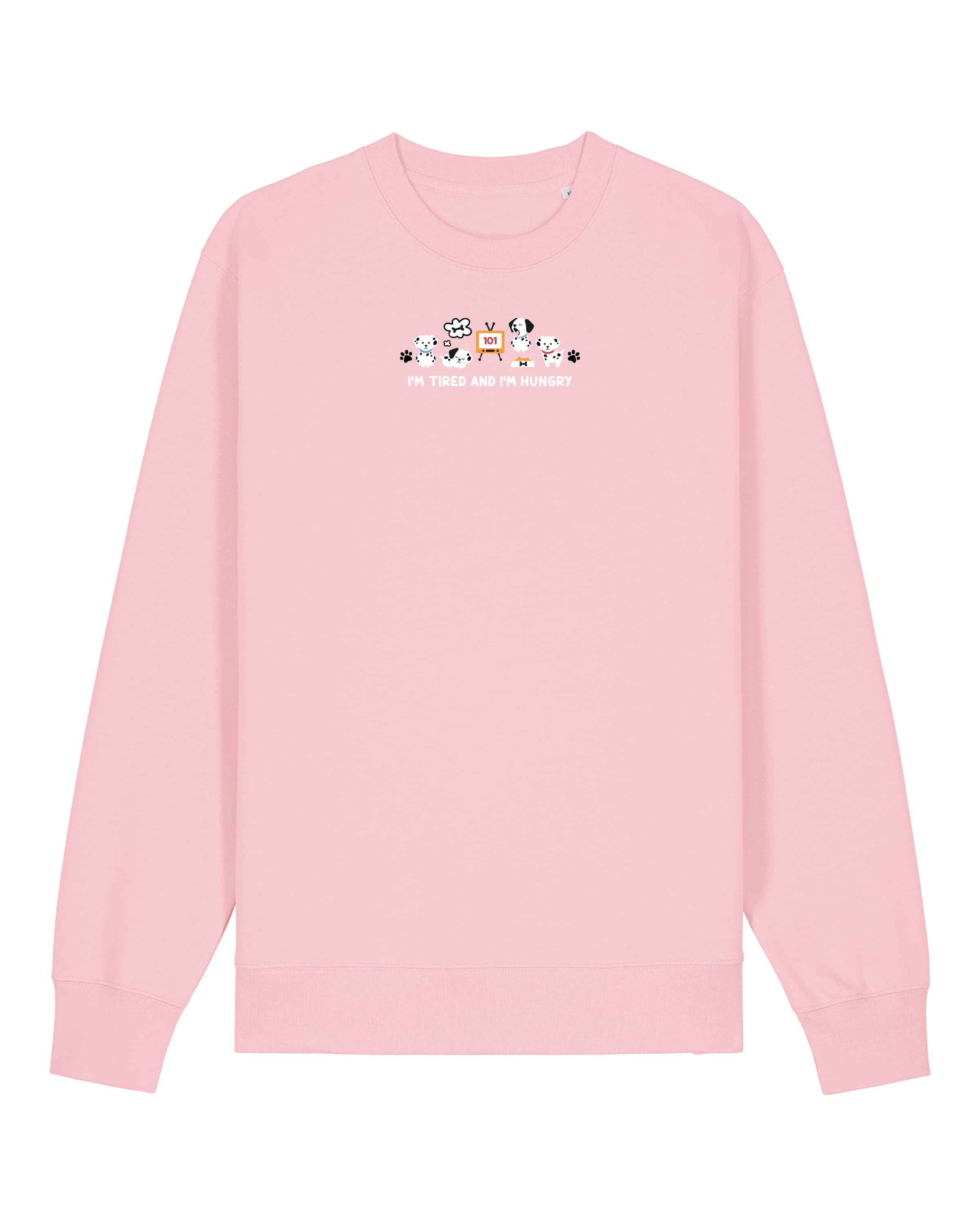 Dogs Embroidered Organic Cotton Sweatshirt