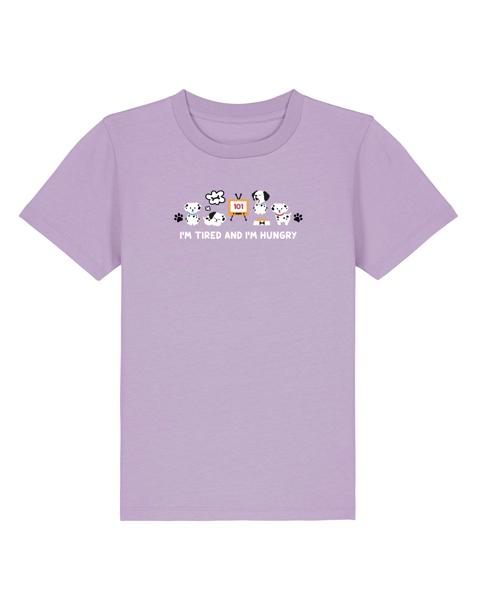 Dogs Embroidered Organic Cotton Childrens T-Shirt