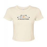 Dogs Embroidered Micro Rib Baby Tee