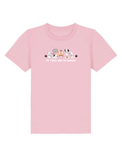 Dogs Embroidered Organic Cotton Childrens T-Shirt