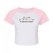 Dogs Embroidered Micro Rib Baby Tee