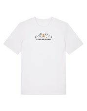 Dogs Embroidered Organic Cotton T-Shirt