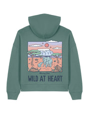 Wild At Heart Boxy Organic Cotton Hoodie